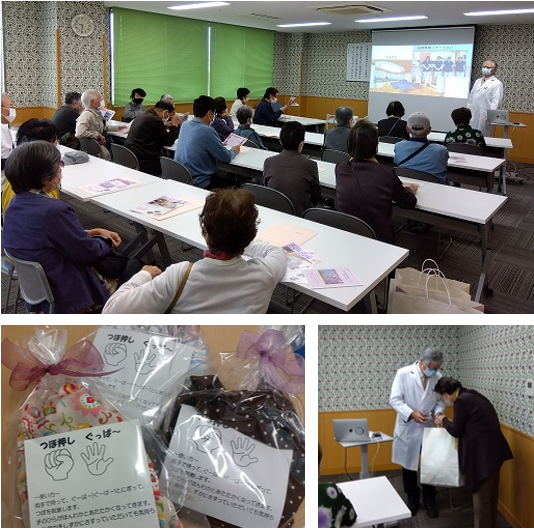 清明清友会の皆さんが見学で来院されました